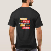 Levensmiddelenofferte T-shirt (Achterkant)