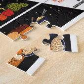 Levensmiddelenpiramide Legpuzzel (Zijkant)