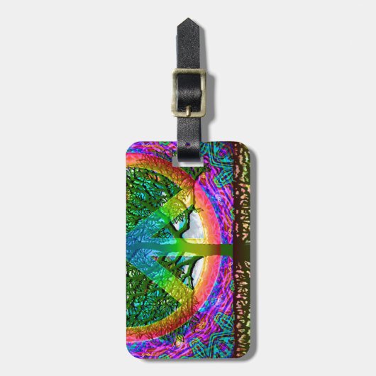 Levensmiddelenvrede Bagagelabel (Voorkant verticaal)