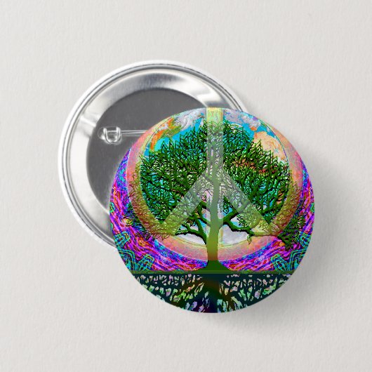 Levensmiddelenvrede Ronde Button 5,7 Cm (Voorkant /achterkant)