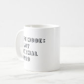 Levensmodus - Harde Koffiemok (Voorkant links)