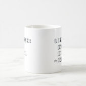 Levensmodus - Harde Koffiemok (Center)