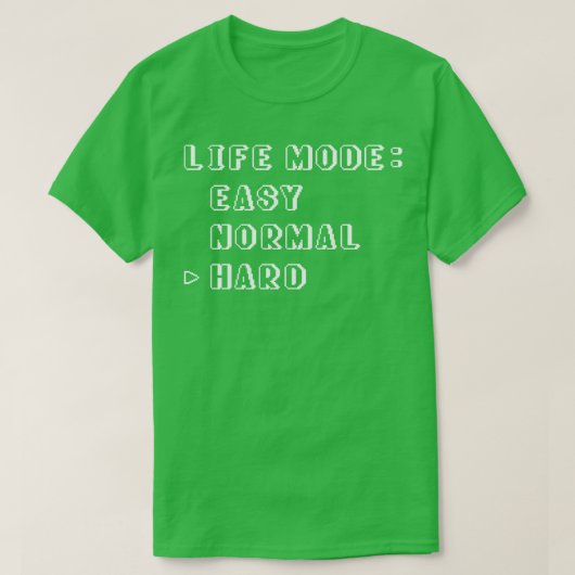 Levensmodus - Harde T-shirt (Design voorkant)