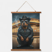 Levensmomenten met Maximus de Rottie Hangend Wandkleed (Voorkant)