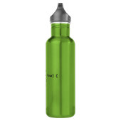 Levensmotto - Als je droevig bent, wees dan Geweld Waterfles (Rechts)