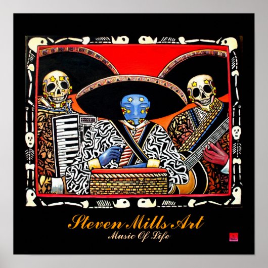 Levensmuziek Poster (Voorkant)