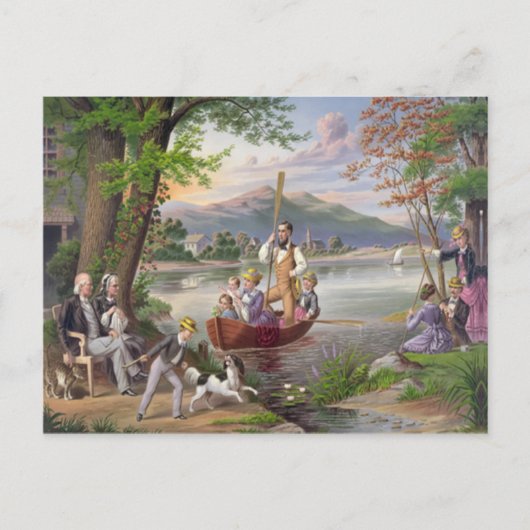 levensonderhoud briefkaart (Voorkant)