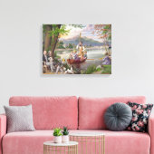levensonderhoud canvas afdruk (Insitu (Woonkamer))