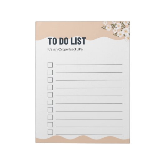 Levensorganisator Takenlijst Planner  Notitieblok (Linkerzijde)