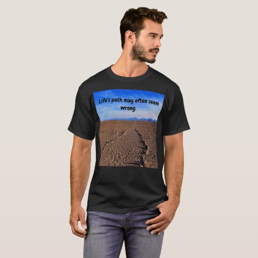 Levenspad T-shirt (Voorkant volledig)