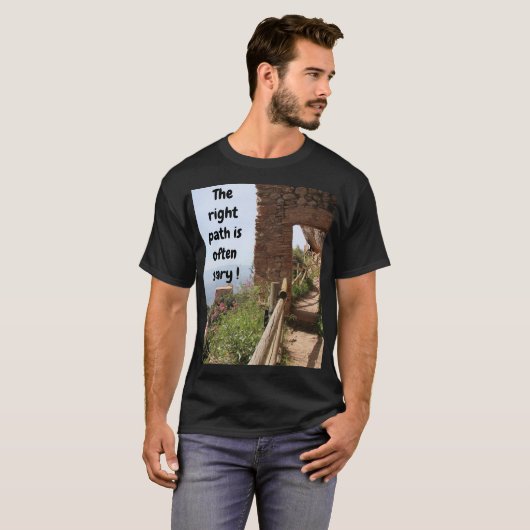 Levenspad T-shirt (Voorkant volledig)