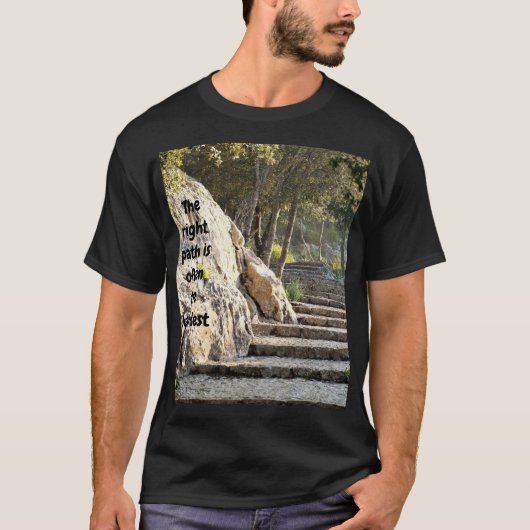 Levenspad T-shirt (Voorkant)