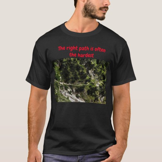 Levenspad T-shirt (Voorkant)