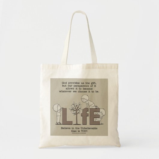 Levensperspectief Tote Bag (Voorkant)