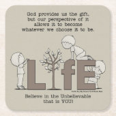 Levensperspectieven Kartonnen Onderzetters (Voorkant)