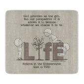 Levensperspectieven Snijplank (Voorkant)