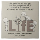 Levensperspectieven Tegeltje (Voorkant)