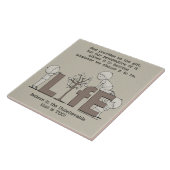 Levensperspectieven Tegeltje (Zijkant)