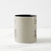 Levensperspectieven Tweekleurige Koffiemok (Center)