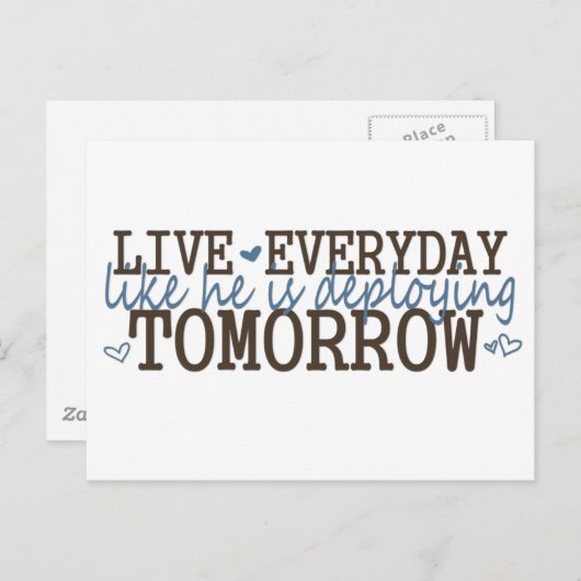 levensreddende briefkaart (Voorkant / Achterkant)