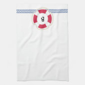 Levensreddende helling Nautische handdoek (Verticaal)