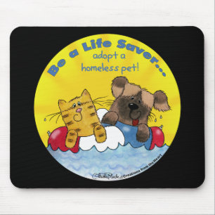 Levensredder - Homeless Pets adopteren Muismat