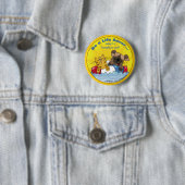 Levensredder - Homeless Pets adopteren Ronde Button 5,7 Cm (In situ)