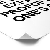 Levensreductie of -uitbreiding poster (Hoek)