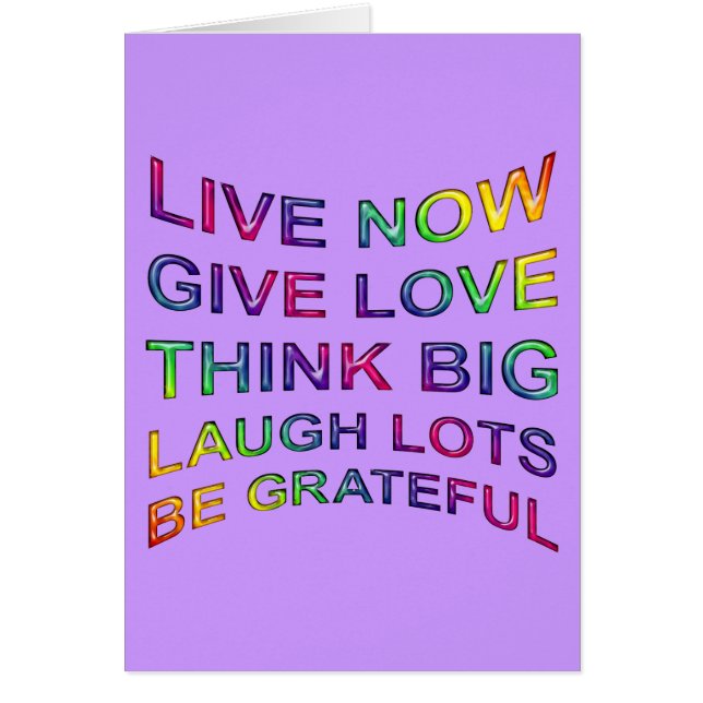 Levensregels (Voorkant)