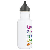 Levensregels Waterfles (Links)