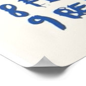 Levensregels – Wees aardig, Dans, Lach Hard” Poster (Hoek)