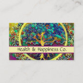 Levensregenboogboom Visitekaartje (Voorkant)