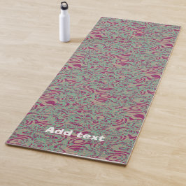Levensreis Altijd Omwegen Blijf Kalm Yogamat