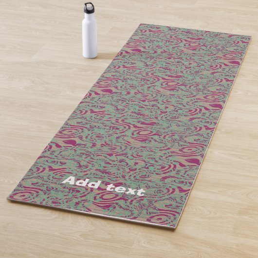Levensreis Altijd Omwegen Blijf Kalm Yogamat (In situ)