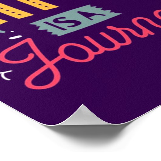 Levensreis Poster (Hoek)