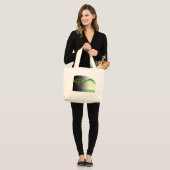 Levensritme Grote Tote Bag (Voorkant (model))