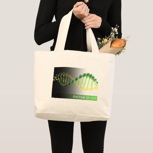 Levensritme Grote Tote Bag (Voorkant (product))