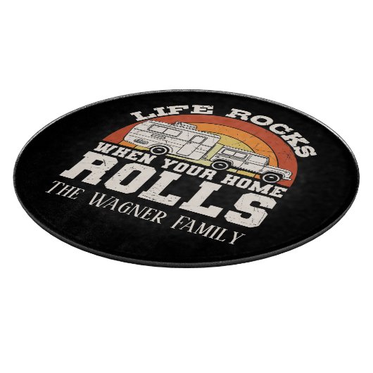 levensrotsen toevoegen naamcamper snijplank (Hoek)