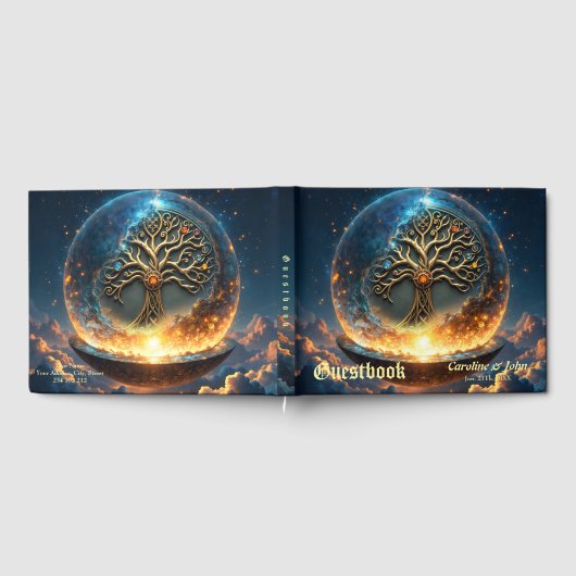 Levenssfeer – De Gouden Wereldboom.  Gastenboek (Volledig)