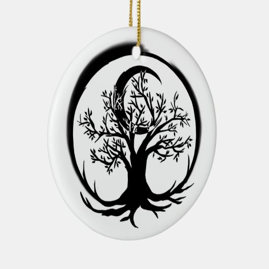 Levenssierboom Keramisch Ornament (Rechts)