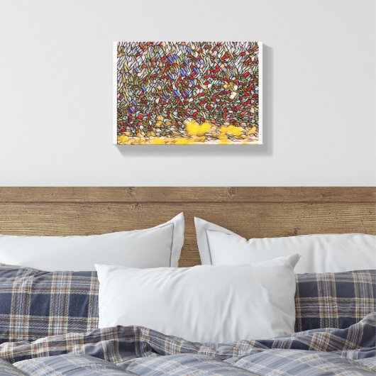 Levenssituatie Canvas Afdruk (Insitu (Slaapkamer))