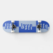 LEVENSskateboards Persoonlijk Skateboard (Horizontaal)