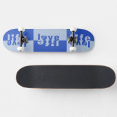 LEVENSskateboards Persoonlijk Skateboard (Horizontaal)