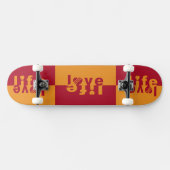 LEVENSskateboards Persoonlijk Skateboard (Horizontaal)