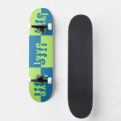 LEVENSskateboards Skateboard (Voorkant)