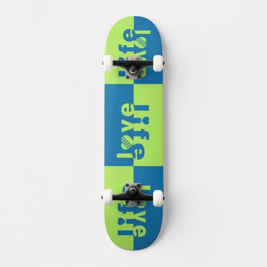LEVENSskateboards Skateboard (Voorkant)