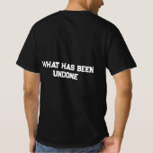 Levensspreuk T-shirt (Achterkant)