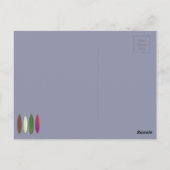 levensstijl surfen briefkaart (Achterkant)