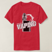 LEVENSSTIJL VAPING T-SHIRT (Design voorkant)