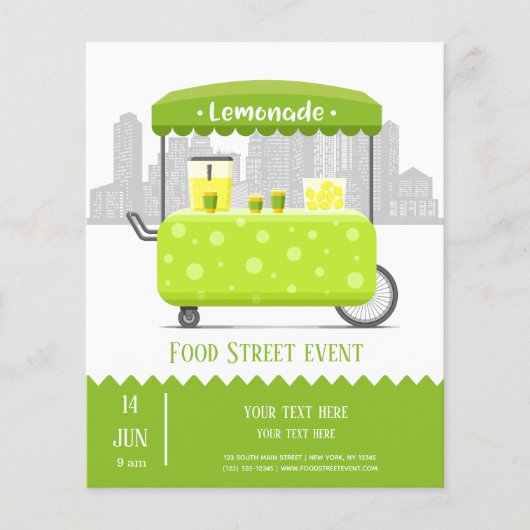 Levensstraatlimonade Flyer (Voorkant)